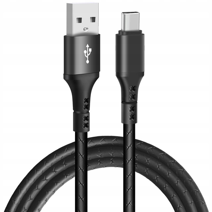 Kabel 1m USB - USB-C SZYBKIE ŁADOWANIE 45W MOCNY 100cm