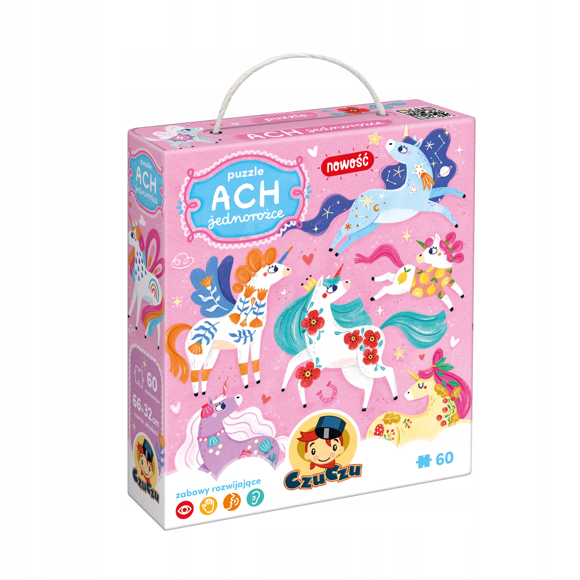 Puzzle Ach Jednorożce CzuCzu 60 elementów 4+ OUTLET