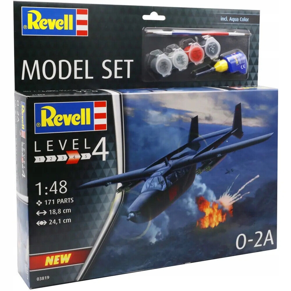 O-2A Skymaster Set Revell 63819 měřítko 1/48
