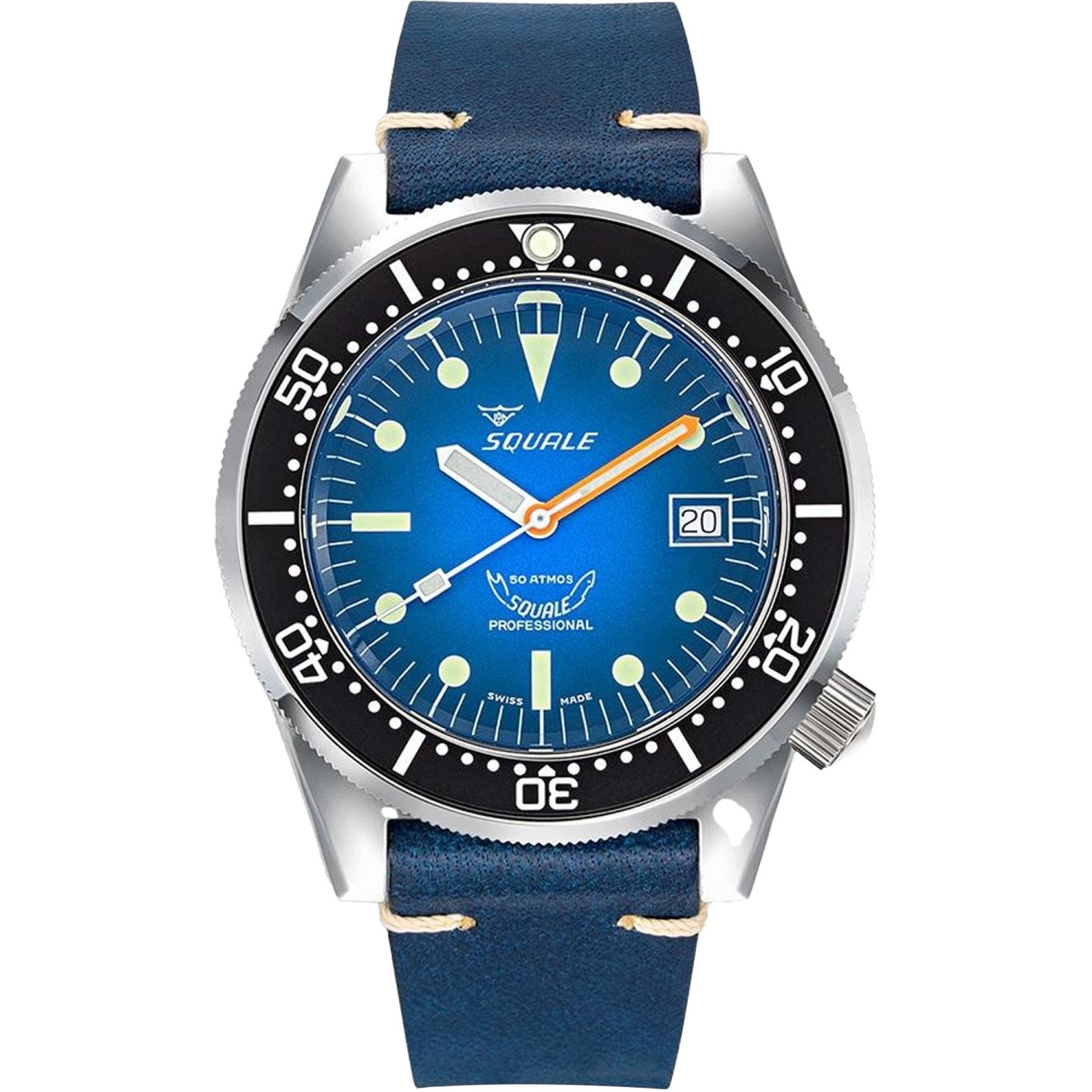Pánské Hodinky Squale 1521PROFD.PB modrý pásek