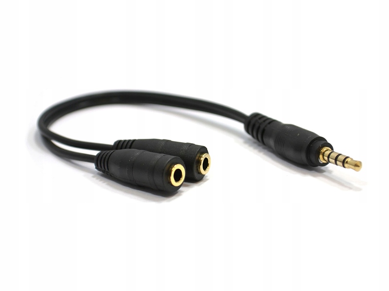 

Kabel Adapter 2 X Mini Jack Splitter Audio 3 Pin