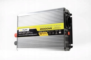 Menič Skyled 1000 W (dočasný Výkon) S Usb, Plný Sínus 12 V 230 V
