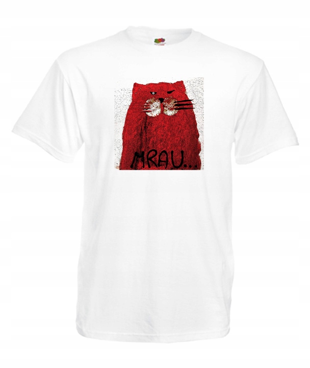 

XXL Koszulka Męska Koty Soft Kitty Śmieszne Wzory