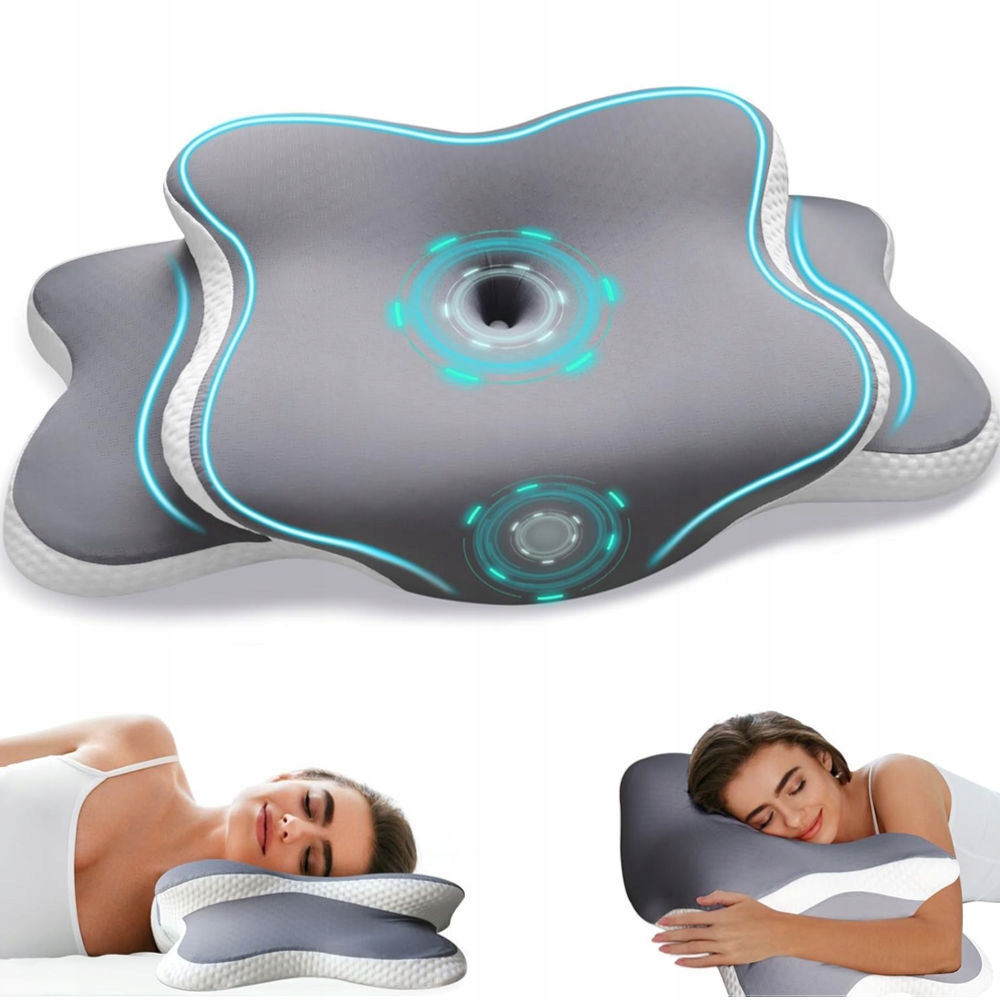Ergonomiczna Poduszka Ortopedyczna Z Pianki Memory Wspomaga Sen