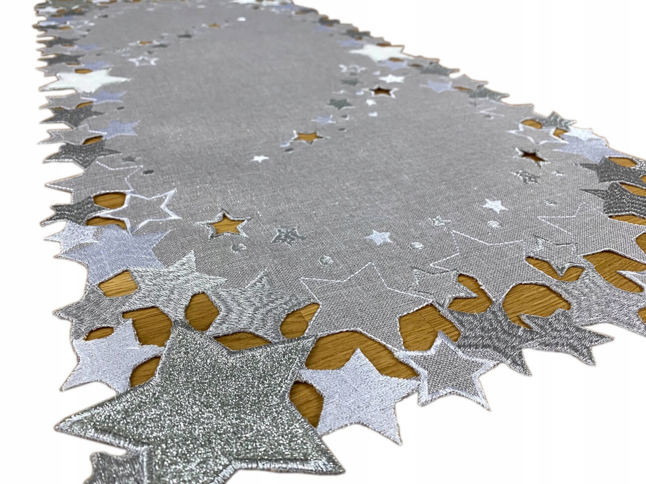 

Bieżnik Świąteczny 40x85 cm Gwiazdy