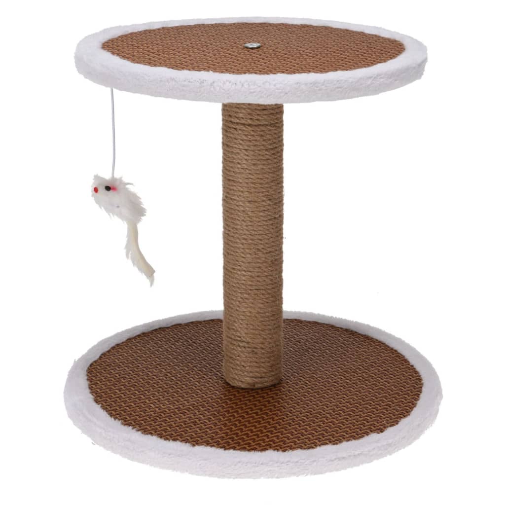 Levně Pets Collection Škrabadlo pro kočky na podstavci s myší 35x35x33 cm