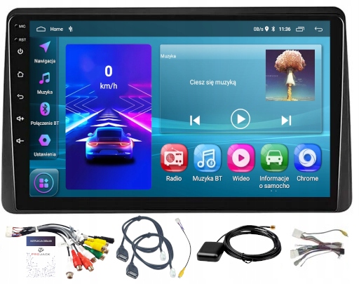 Gps Rádio Android Dacia Duster 2019-2023 Carplay Wifi Usb Bt 2GB 64GB