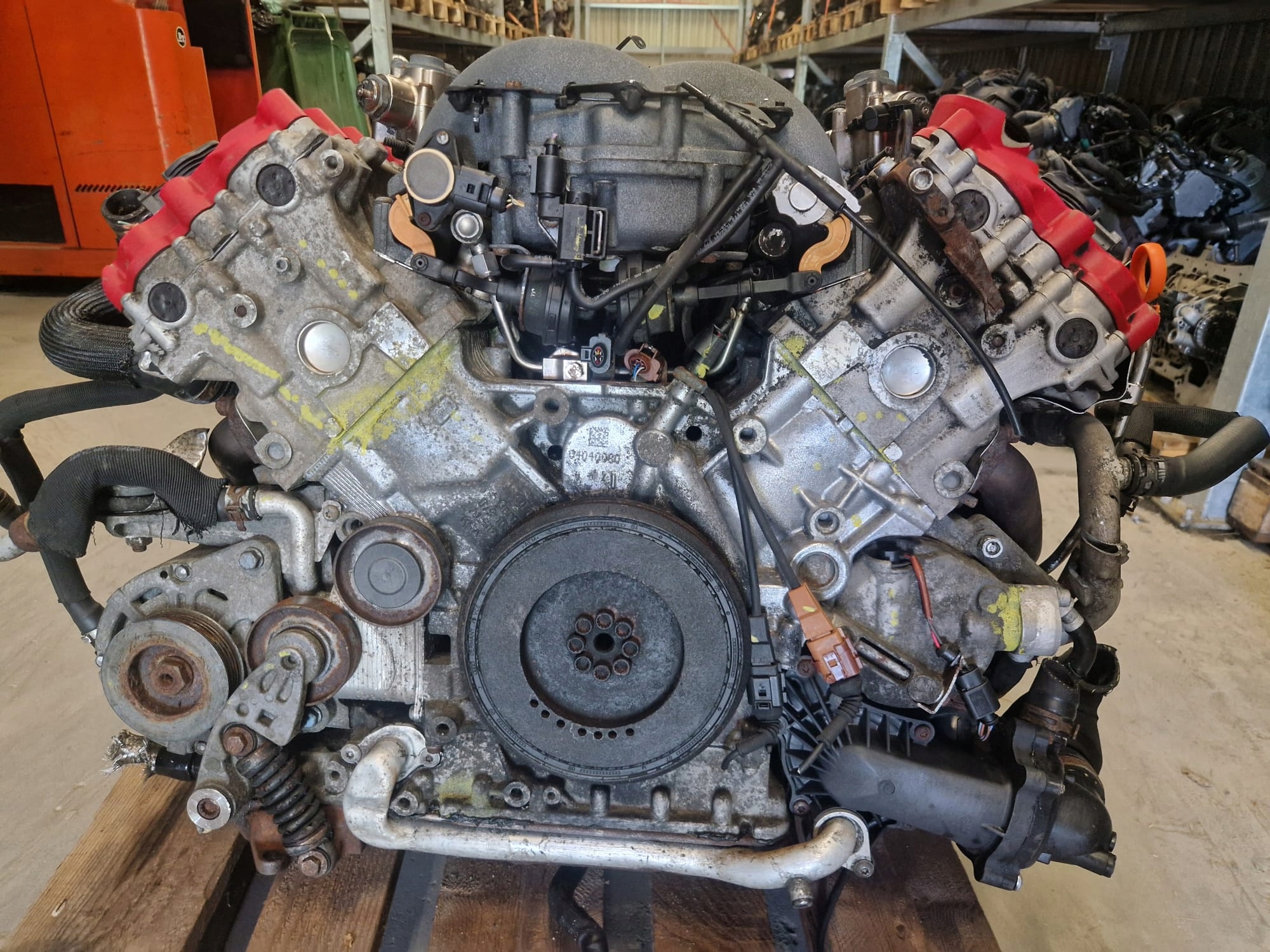 SILNIK BEZ OSPRZĘTU AUDI RS4 4.2 FSI 420KM BNS WYMIANA GRATIS