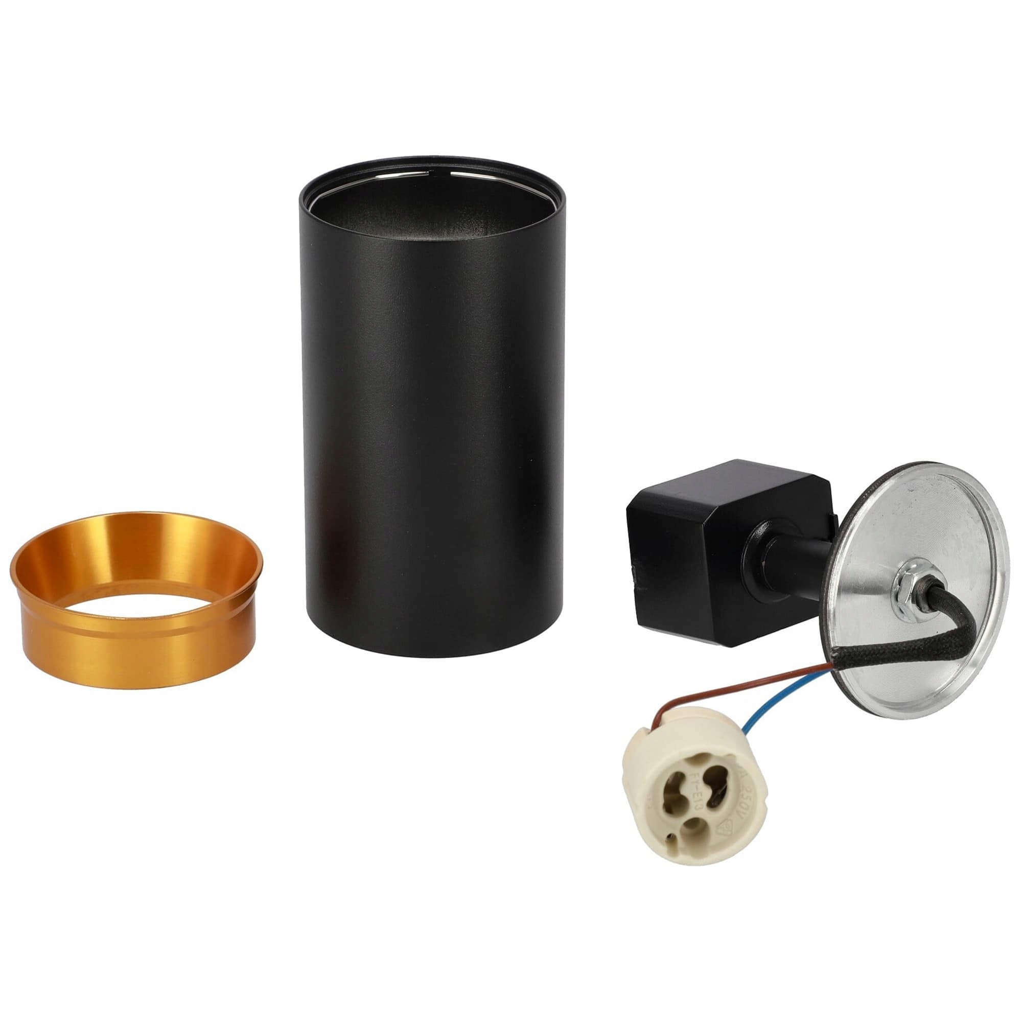 REFLEKTOR LAMPA DO SZYNOPRZEWODU 1-FZ GU10 BLACK / GOLD EDO Marka EDO