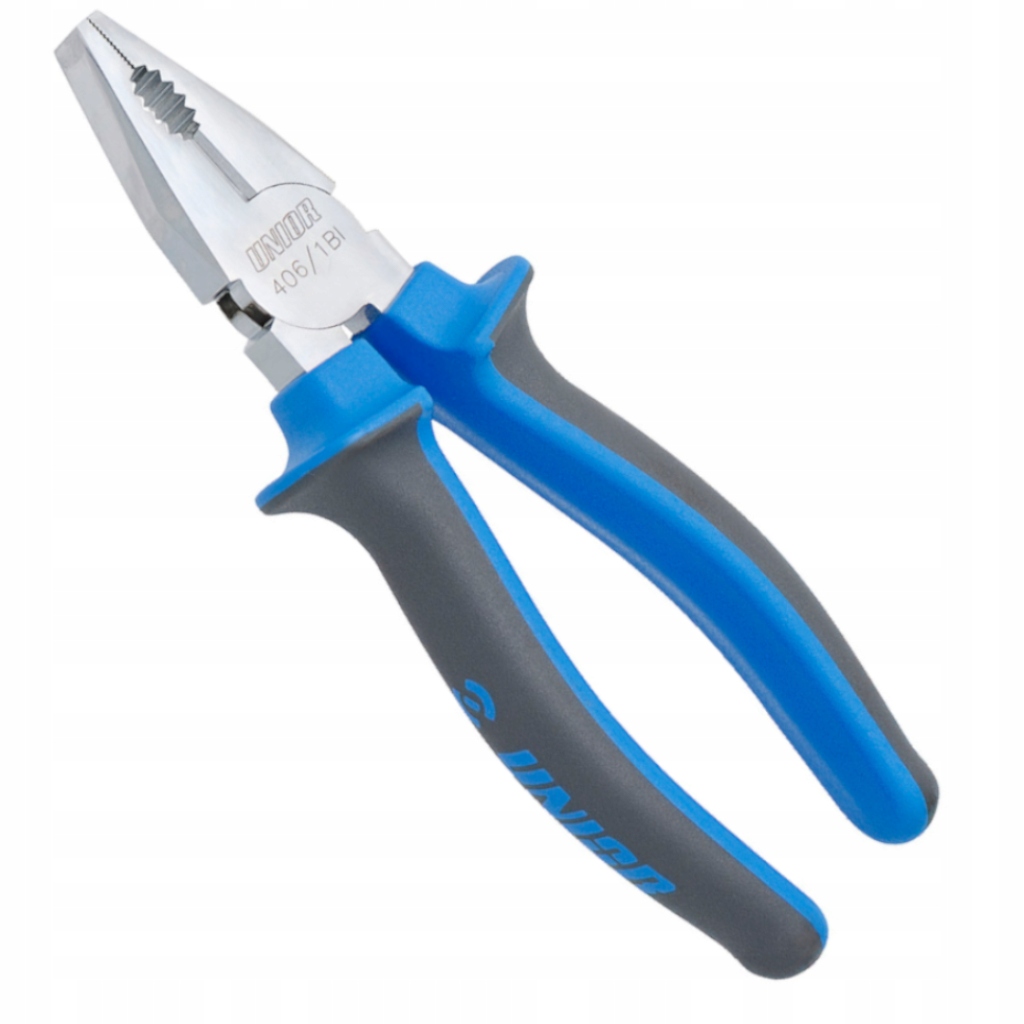 SZCZYPCE UNIWERSALNE KOMBINERKI WIELOFUNKCYJNE STALOWE CHROMOWANE 220 MM Marka Unior