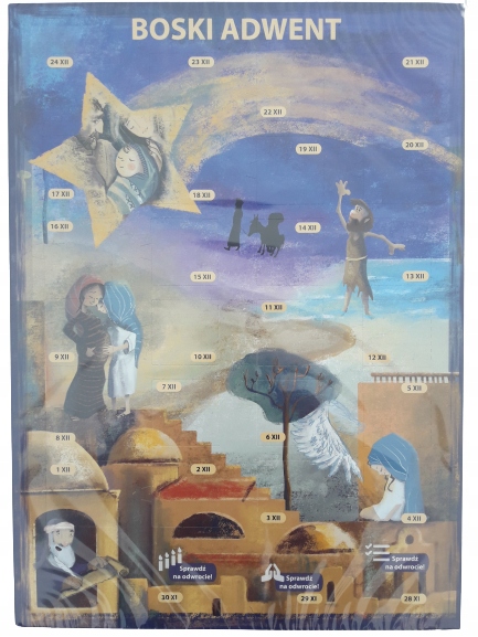 

Kalendarz Adwentowy Boski Adwent Szczęśliwe Święta