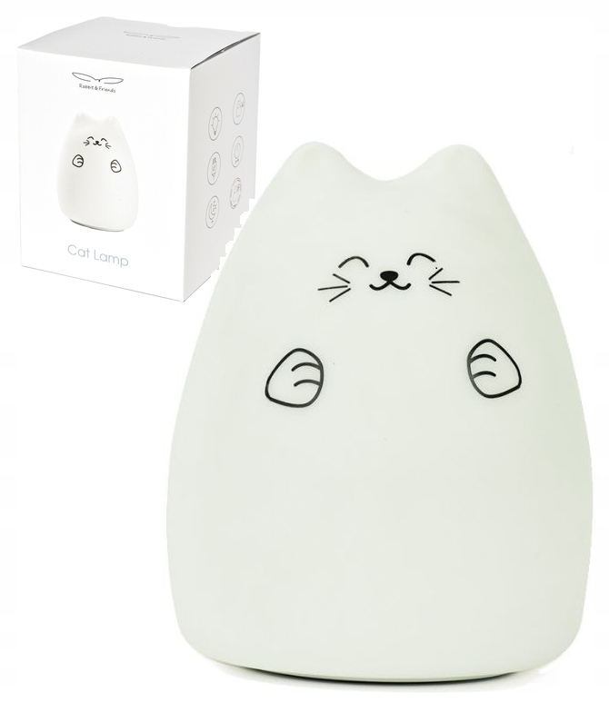 

Lampka Silikonowa Kot Szczęściarz Rabbit Friends