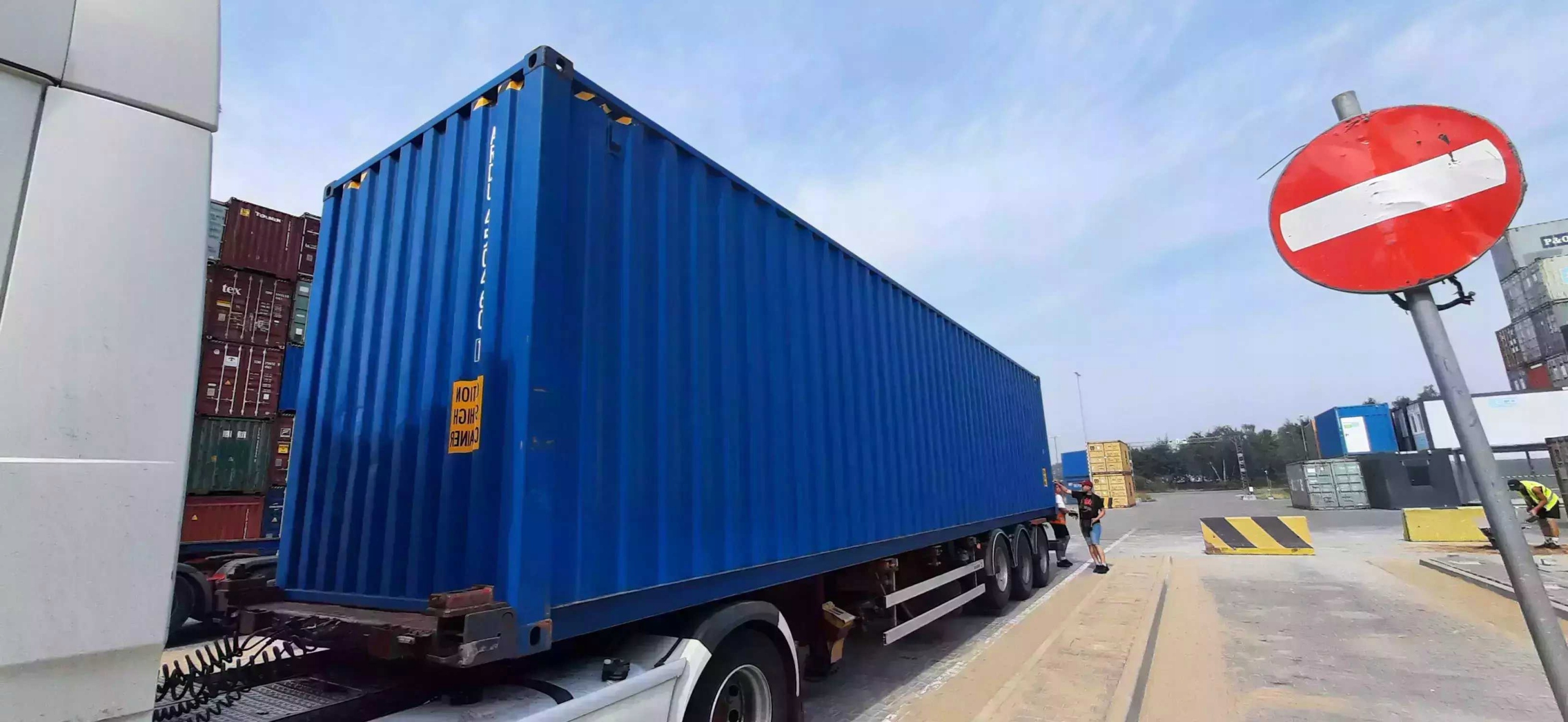 Kontener morski 40HC one way magazyn Marka bez marki