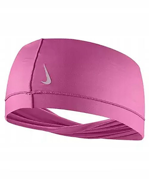 Yoga Headband Wide Twist čelenka růžová