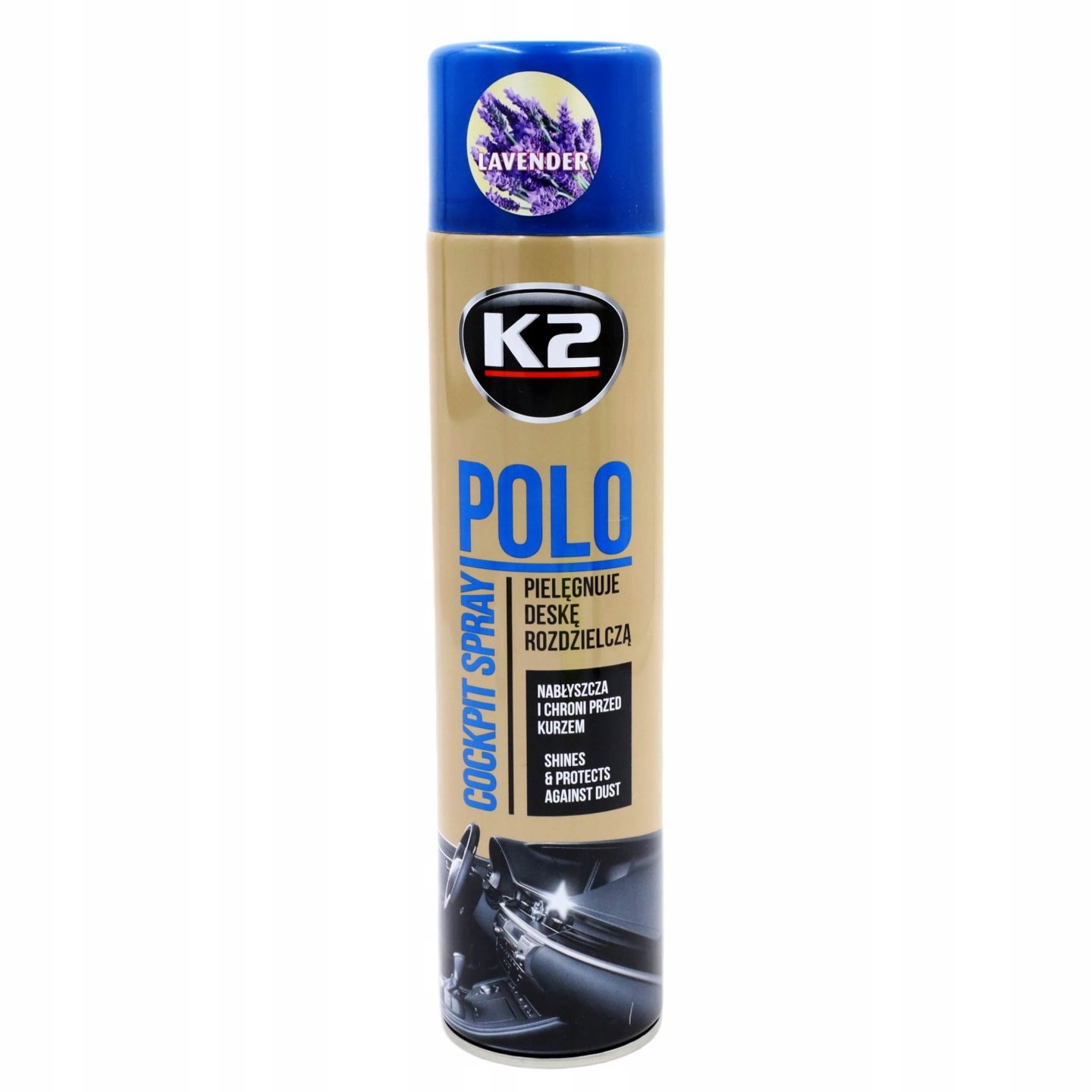 

Spray do Kokpitu K2 Polo Cockpit Lawenda 600ml
