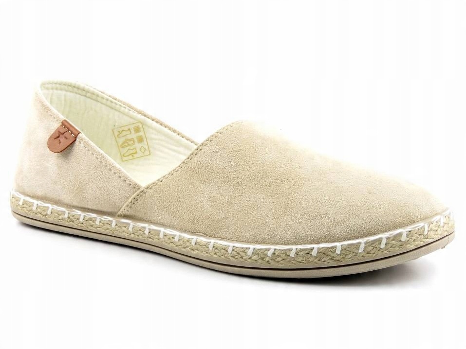 

Espadryle Damskie N.e.w.s. 20TX02-2416 Beż Miękkie