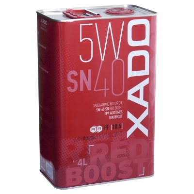 Xado Atomic Red Boost 5W40 Sn 4L Xa 26269