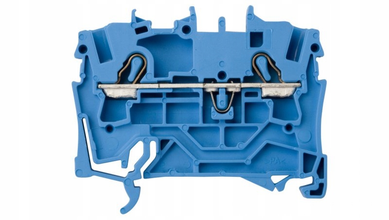 Złączka szynowa 2-przewodowa 2,5mm2 niebieska