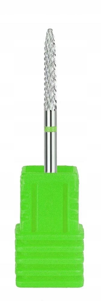 Frez Karbidowy z Węglika Spiekanego Stożek Prosty - zielony mocny Marka inna marka