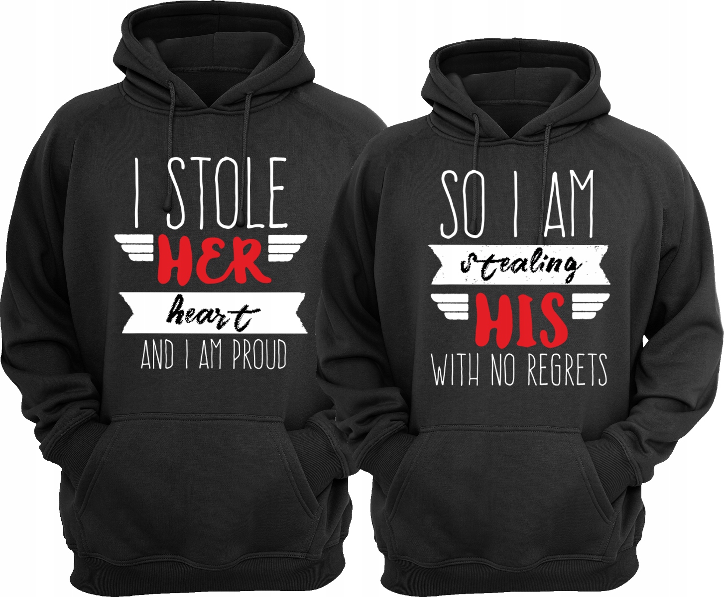 

Bluzy dla par Komplet Bluz Dla Par Heart stelling