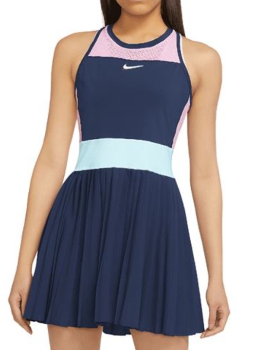 Šaty Nike Court Dri-Fit Slam Slim Fit DV0360-410 Xs