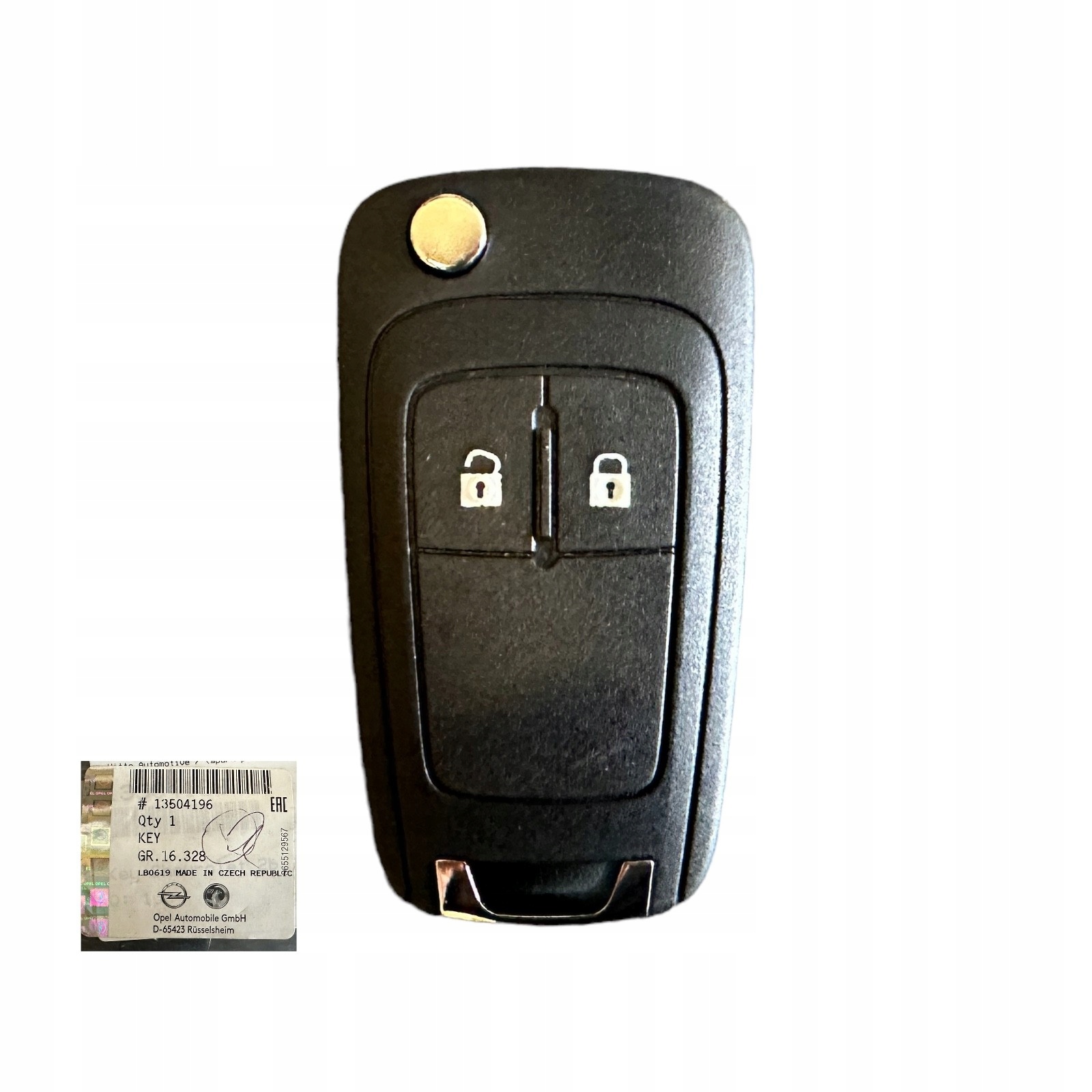 KLUCZYK PILOT ORYGINAŁ CHEVROLET 13504196