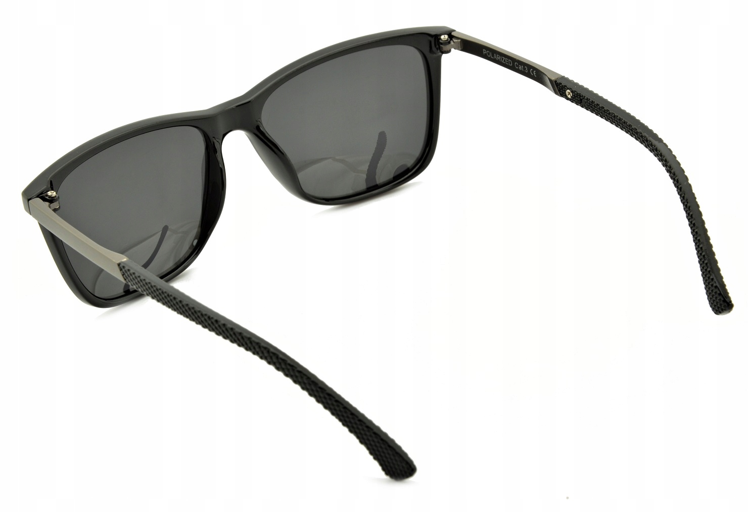 Okulary PRZECIWSŁONECZNE Nerd POLARYZACYJNE czarne Model POL-760