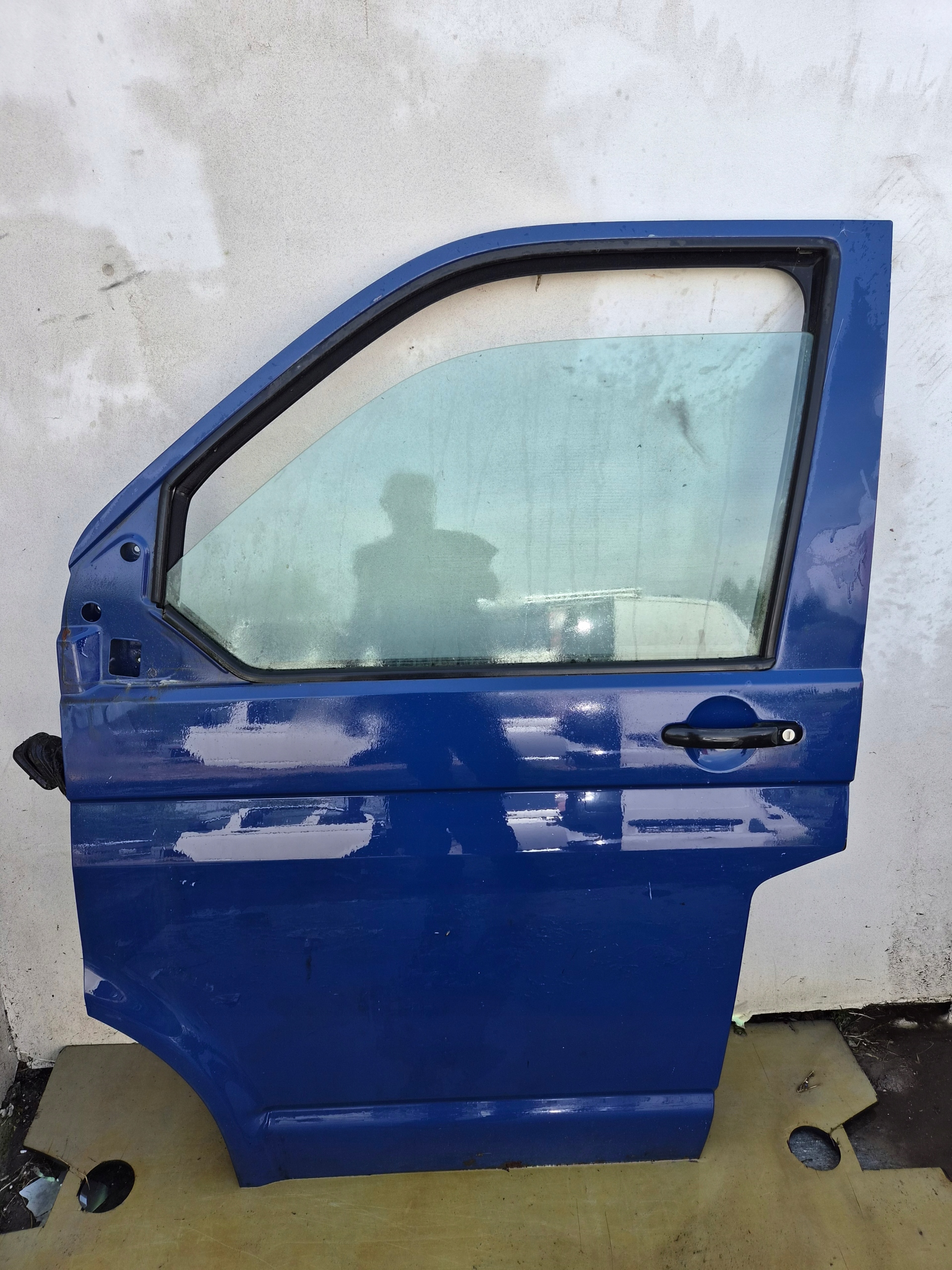 door front left VW T5 T5 LIFT front kierowca/ driver´s granatowe