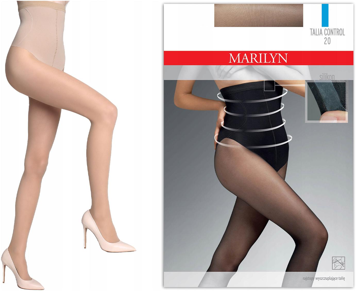

Rajstopy z Wysokim Stanem Marilyn