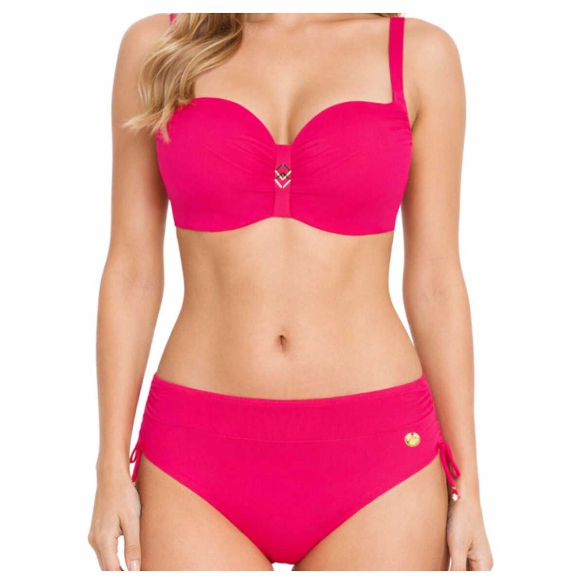 Self Dvoudílné vyztužené plavky Alcudia5 2d růžové 85G