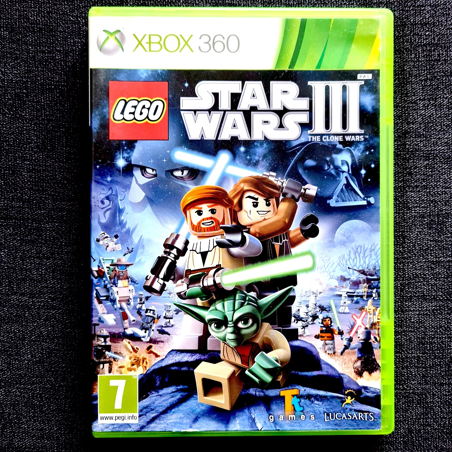 Lego Star Wars III The Clone Wars Xbox 360 Pudełko Tematyka przygodowe