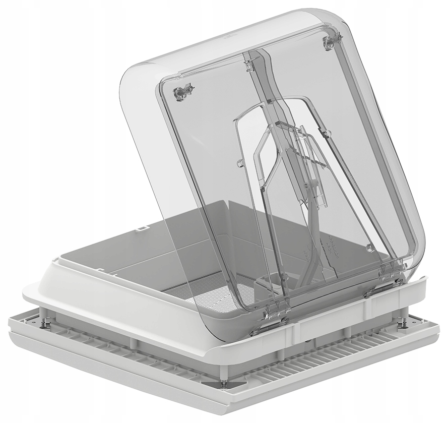 Střešní Okno Větrací Průhledné Kouřové Vent 28x28 Fiamma