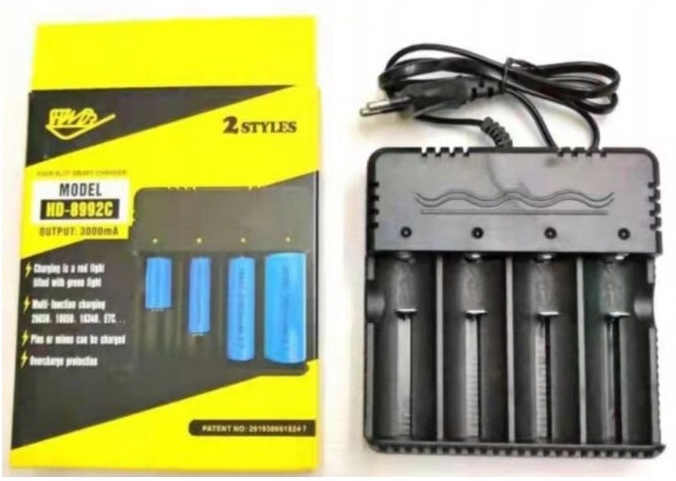 ŁADOWARKA 18650 26650 14500 i inne 3,7-4,2V 3000mA