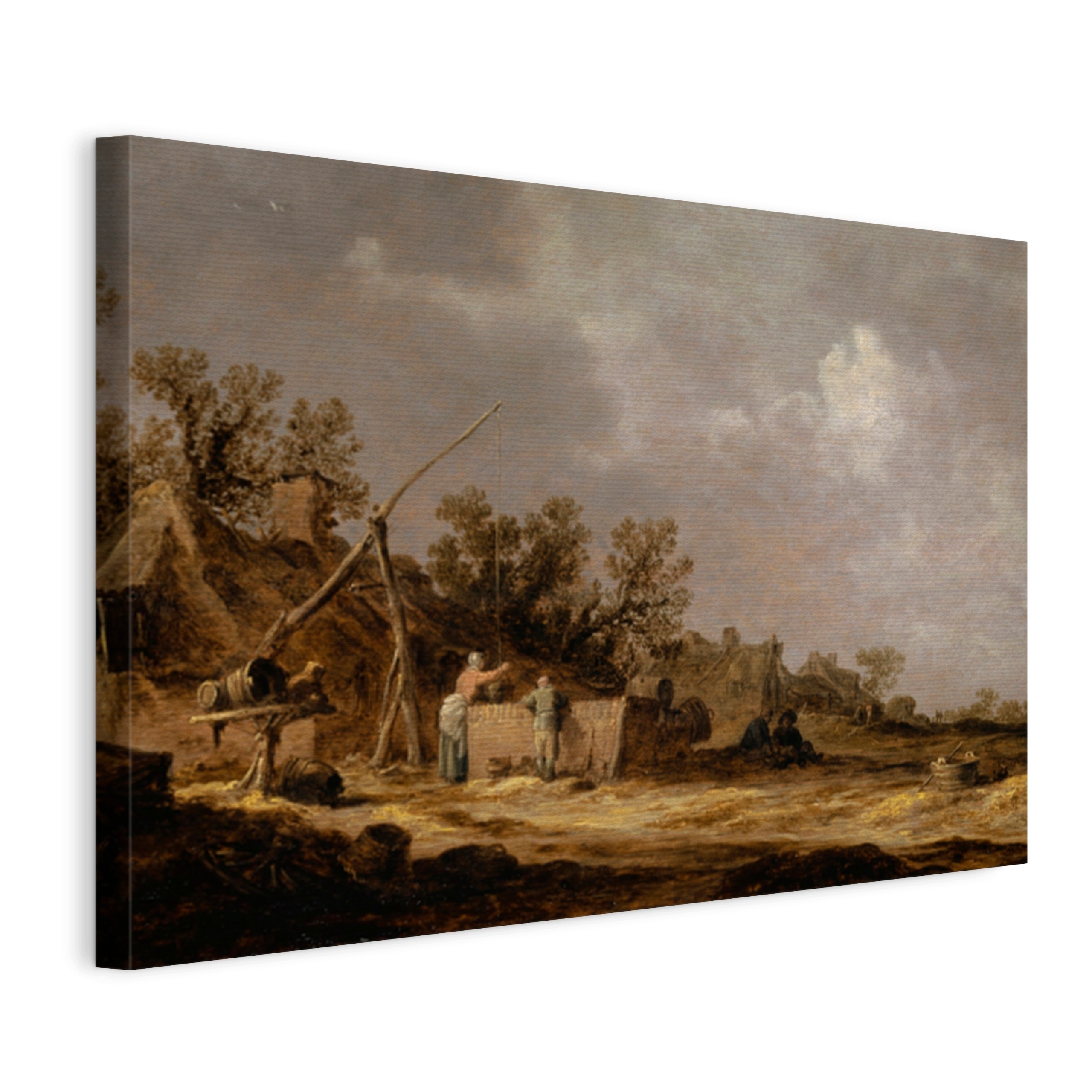 Obraz Na Plátne Jan Van Goyen Farms (1633-1634) 120x80
