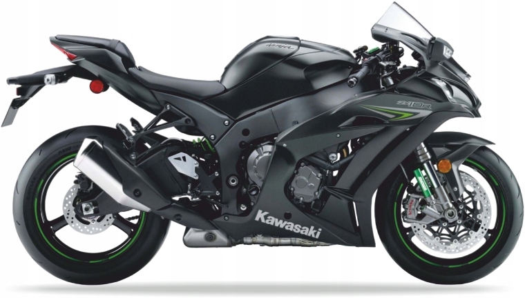 Samolepky Na Motocykl Juula Pro Kawasaki Zx 10R 2016 Černé 660