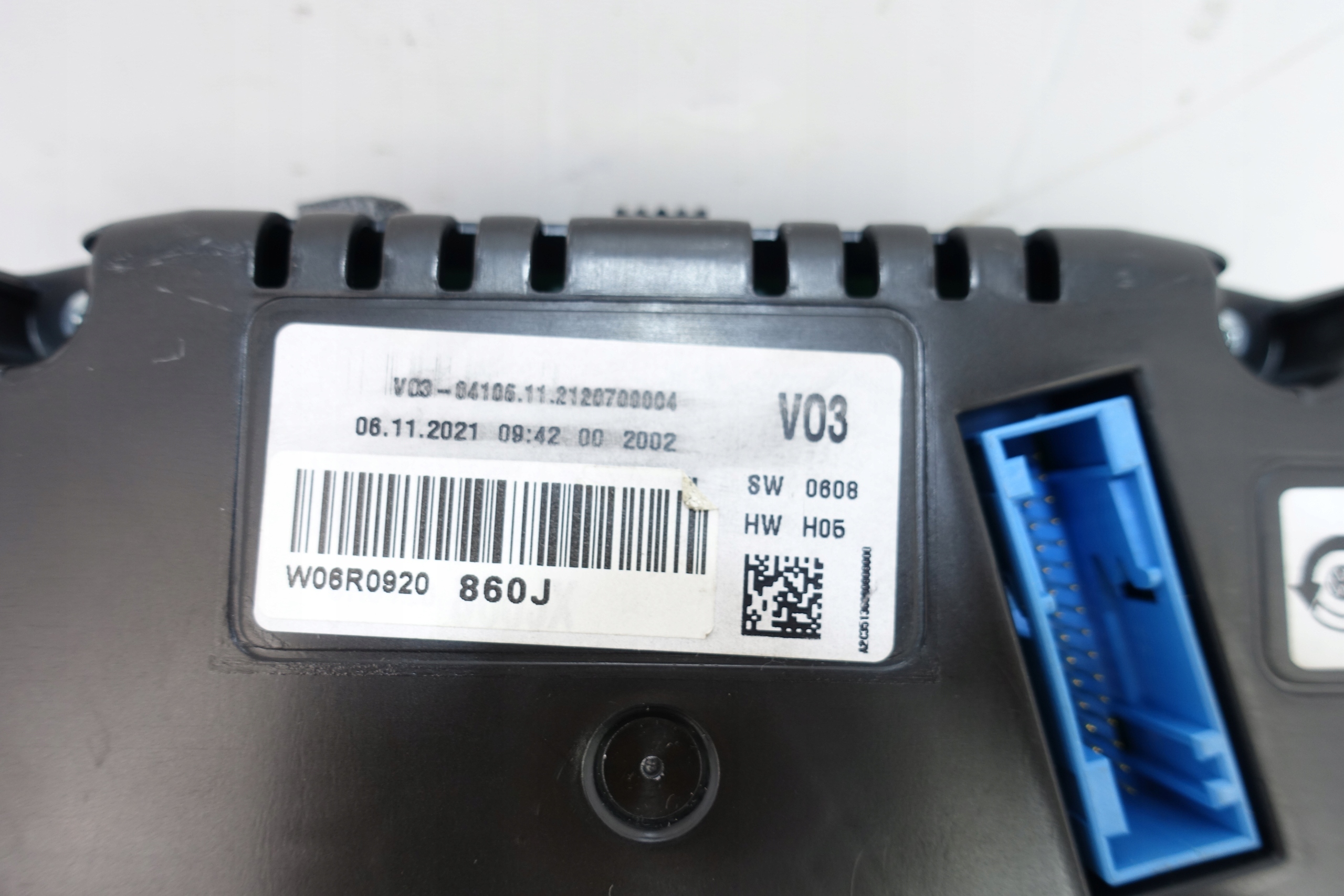 VW POLO V 2009- clock dials 93731KM 6R0920860J