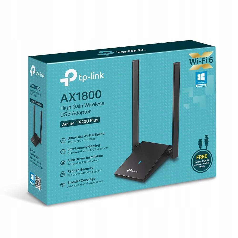 Karta sieciowa TP-Link Archer Wi-Fi 6 AX1800