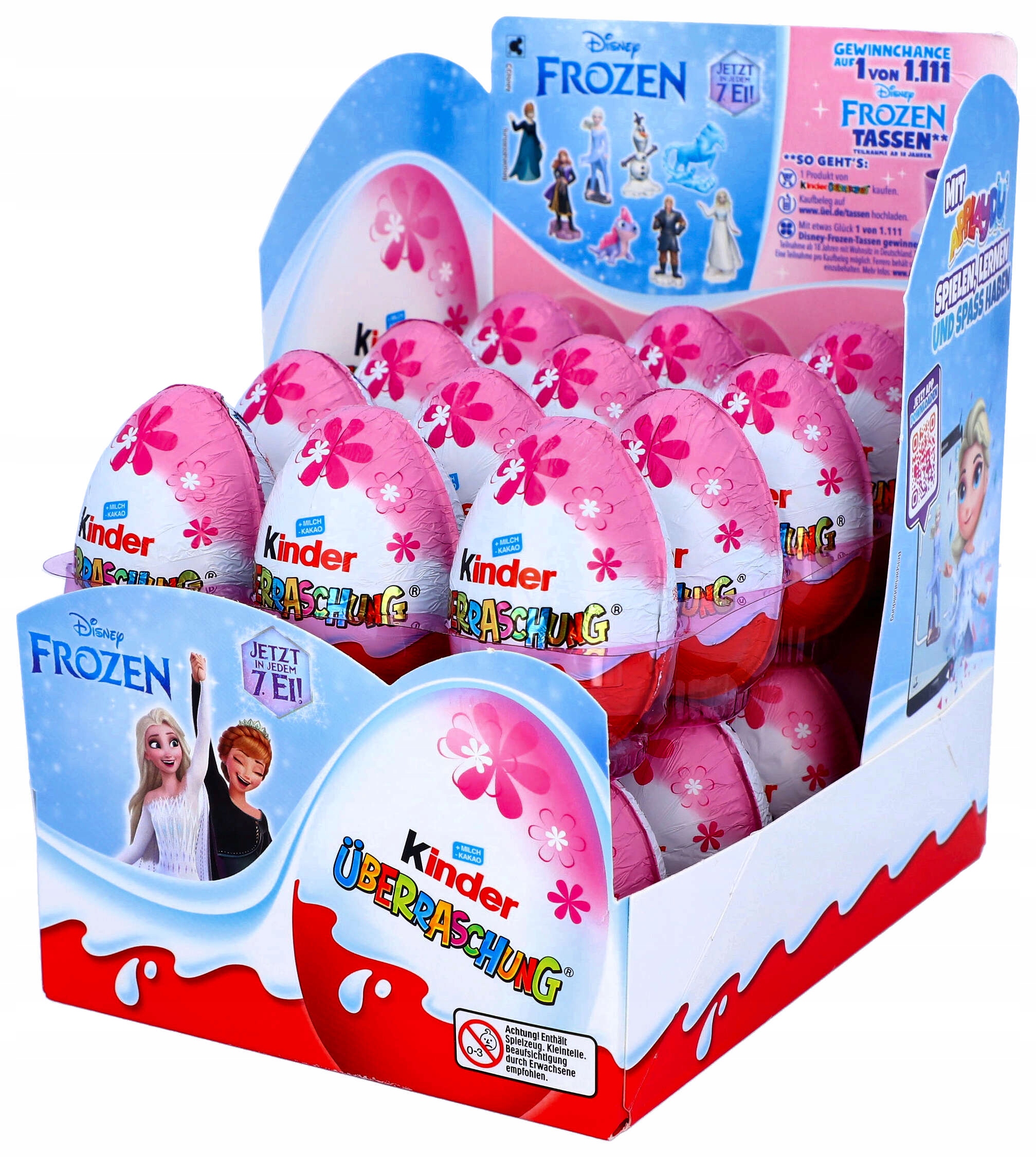 36x Kinder Jajko niespodzianka kraina lodu Frozen zabawka