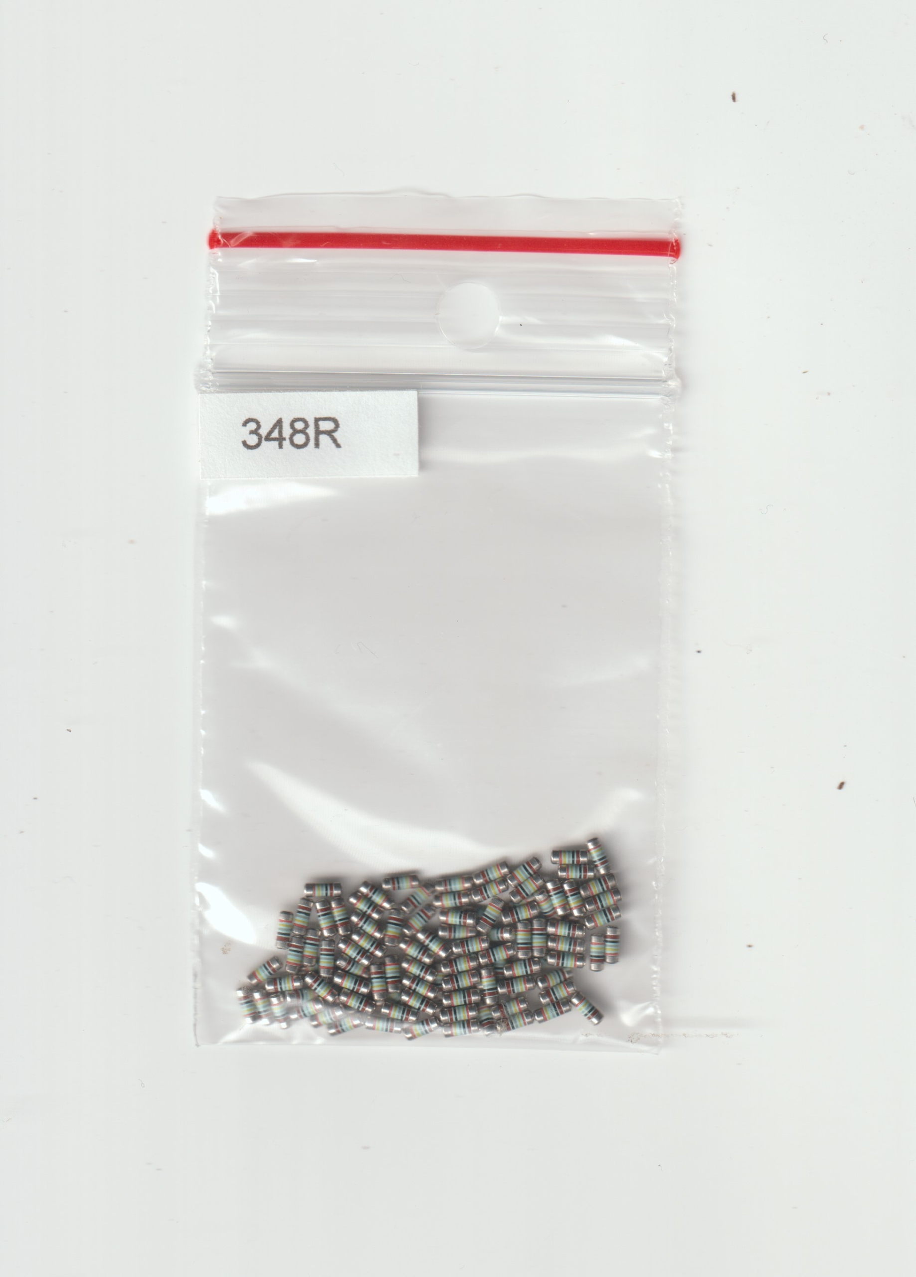 [100szt] 348R 1% 50ppm rezystor Smd minimelf MS1 Roederstein low noise