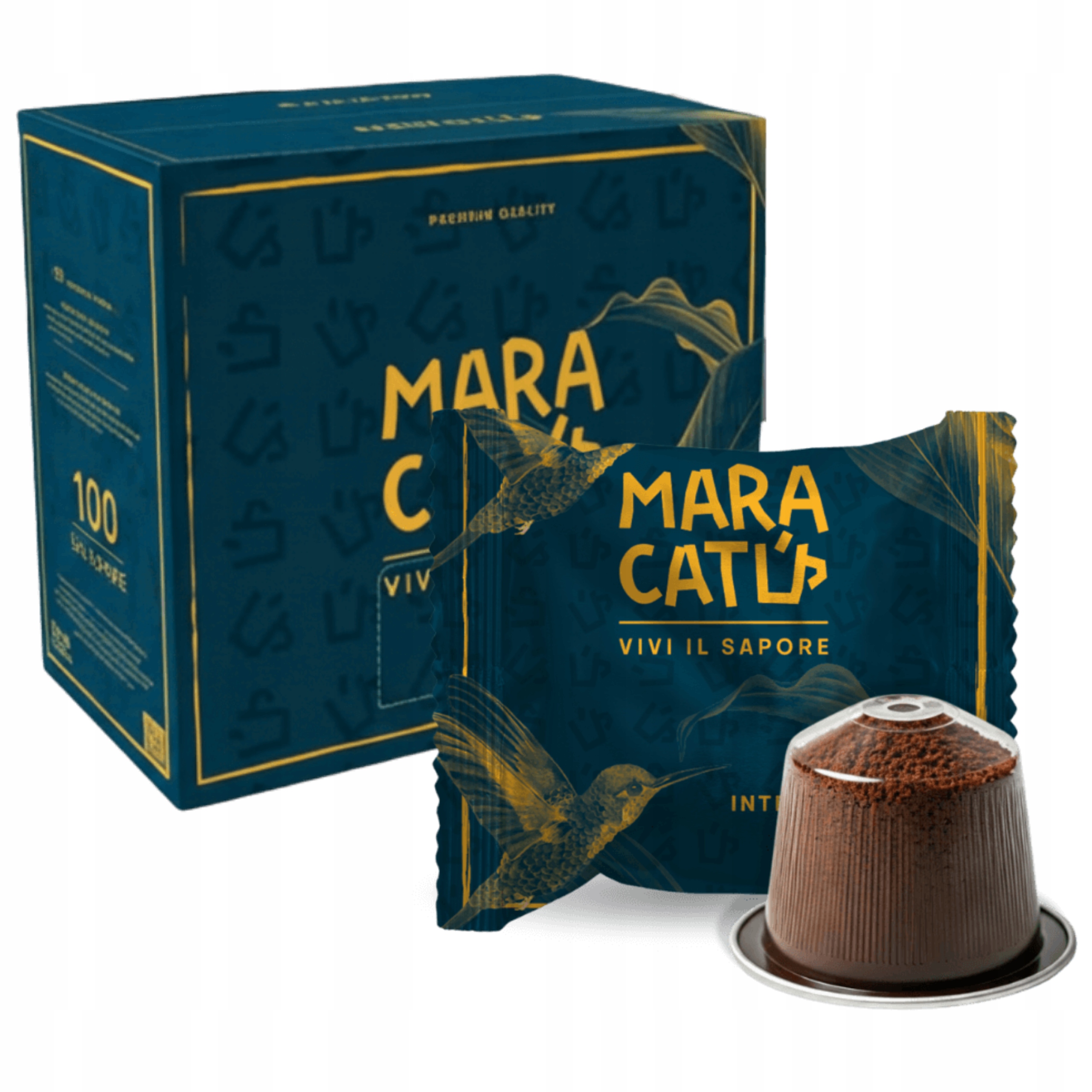 Levně Kapsle pro Nespresso Maracatú Intenso Blend 100 ks Intenzita 10/10