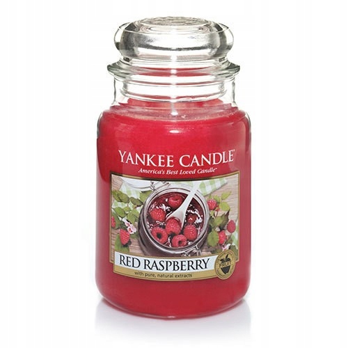 

Yankee Candle Red Raspberry 623g Duża Świeca