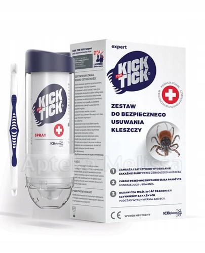 

Kick The Tick Zestaw do usuwania kleszczy 1 op.