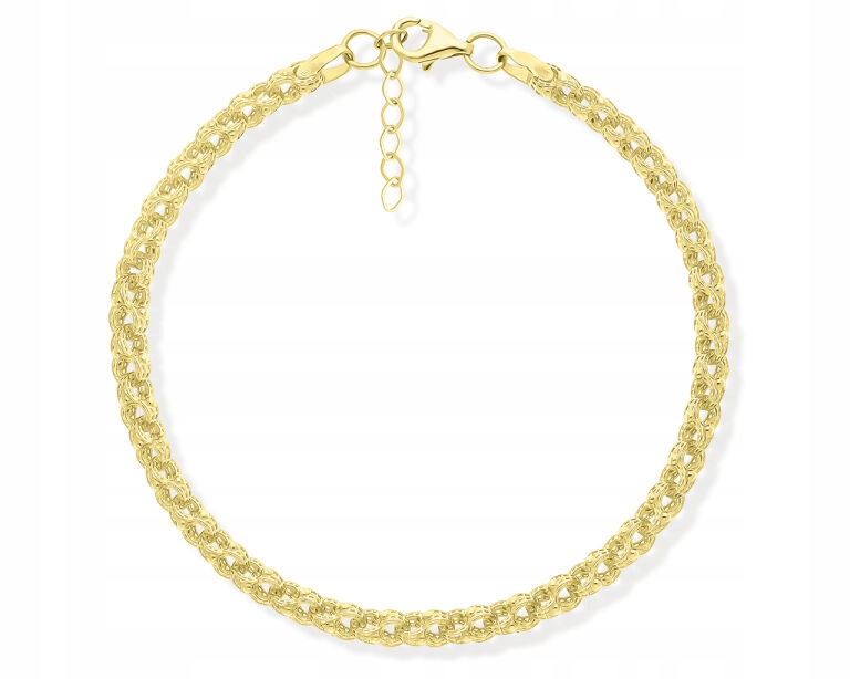 Zlatý Dámský Náramek Výrazný Ažurový Elegantní Zlato ryzosti 585