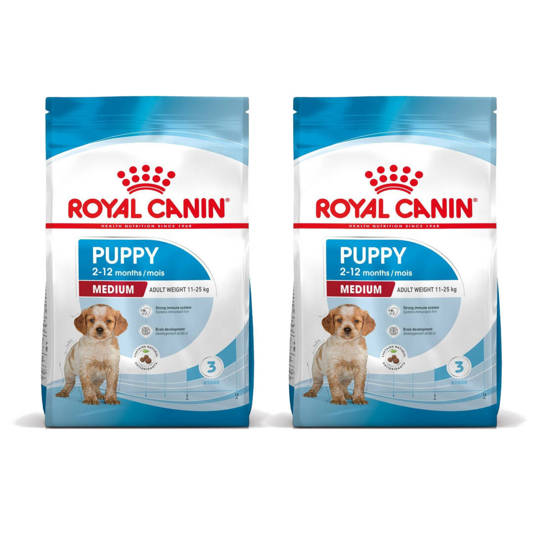Royal Canin Shn Medium Puppy 2x4kg Karma Sucha Dla Szczeniąt Ras Średnich