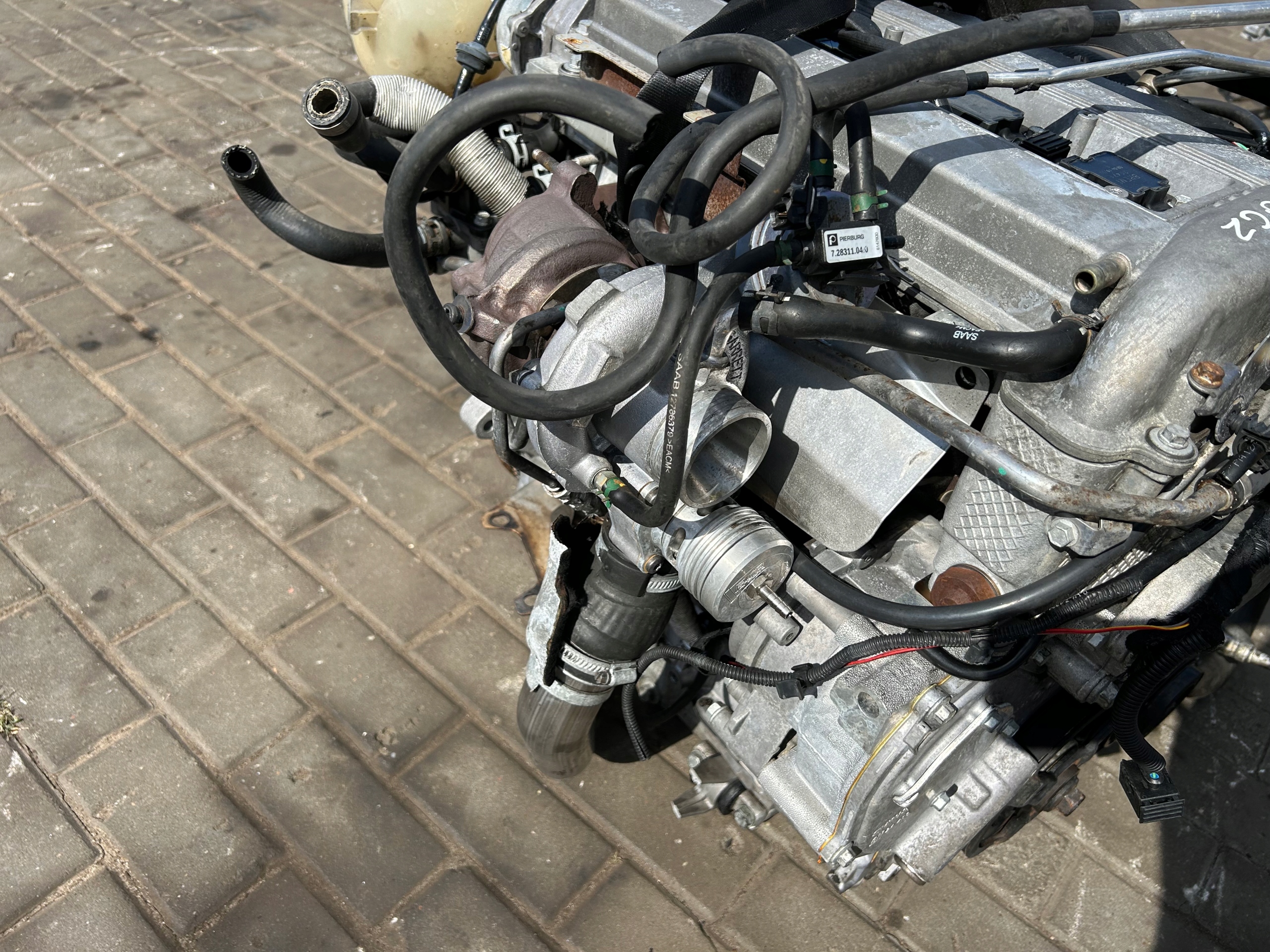 двигатель комплектный SAAB 9-3 93 II 2.0 T Z20NEL