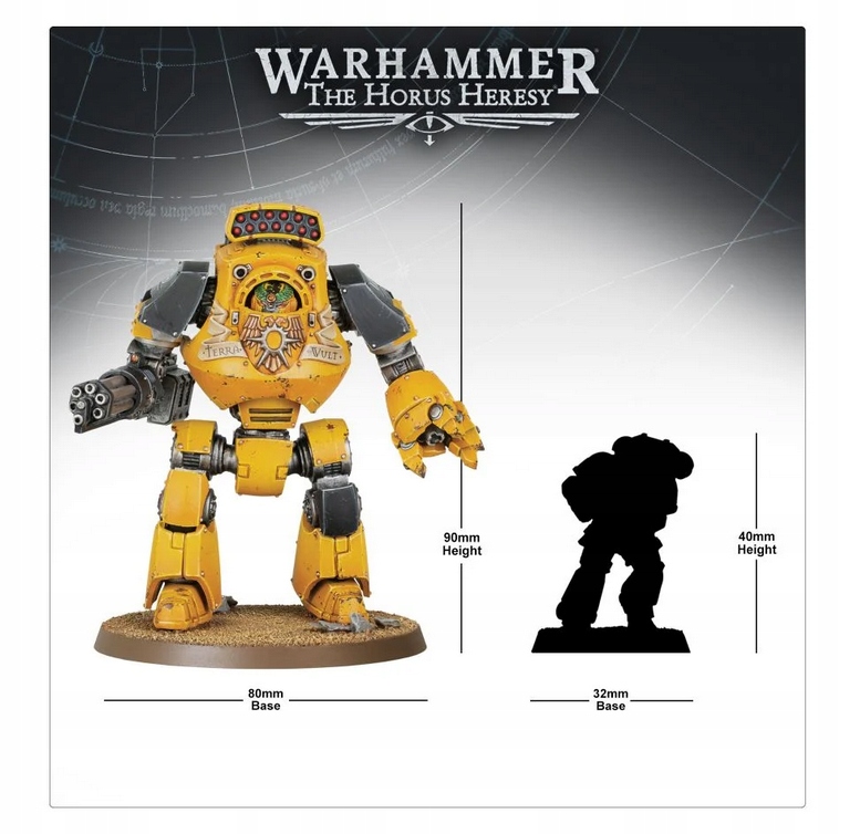 Legiones Astartes - Contemptor Dreadnought Liczba figurek 1
