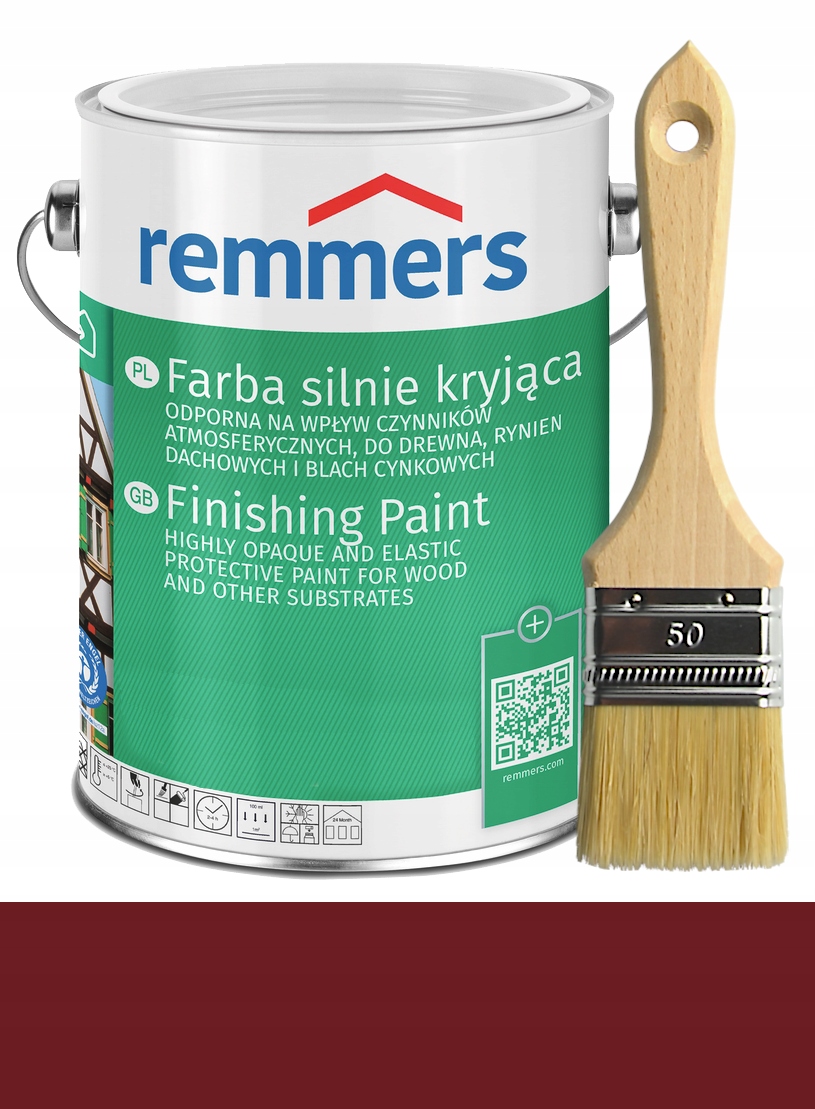 Remmers Barva na dřevo červené víno 2,5 l