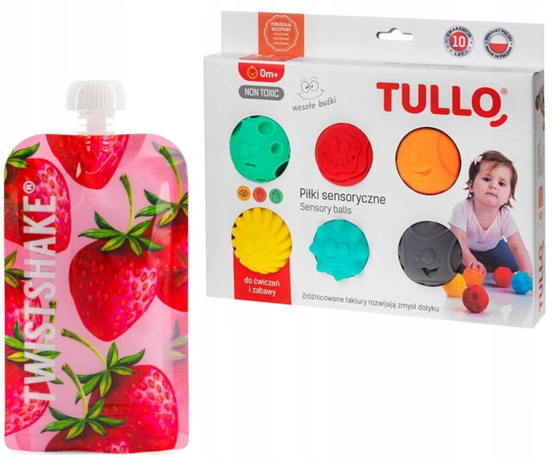

Tullo Piłki Sensoryczne Kształtki Buźki