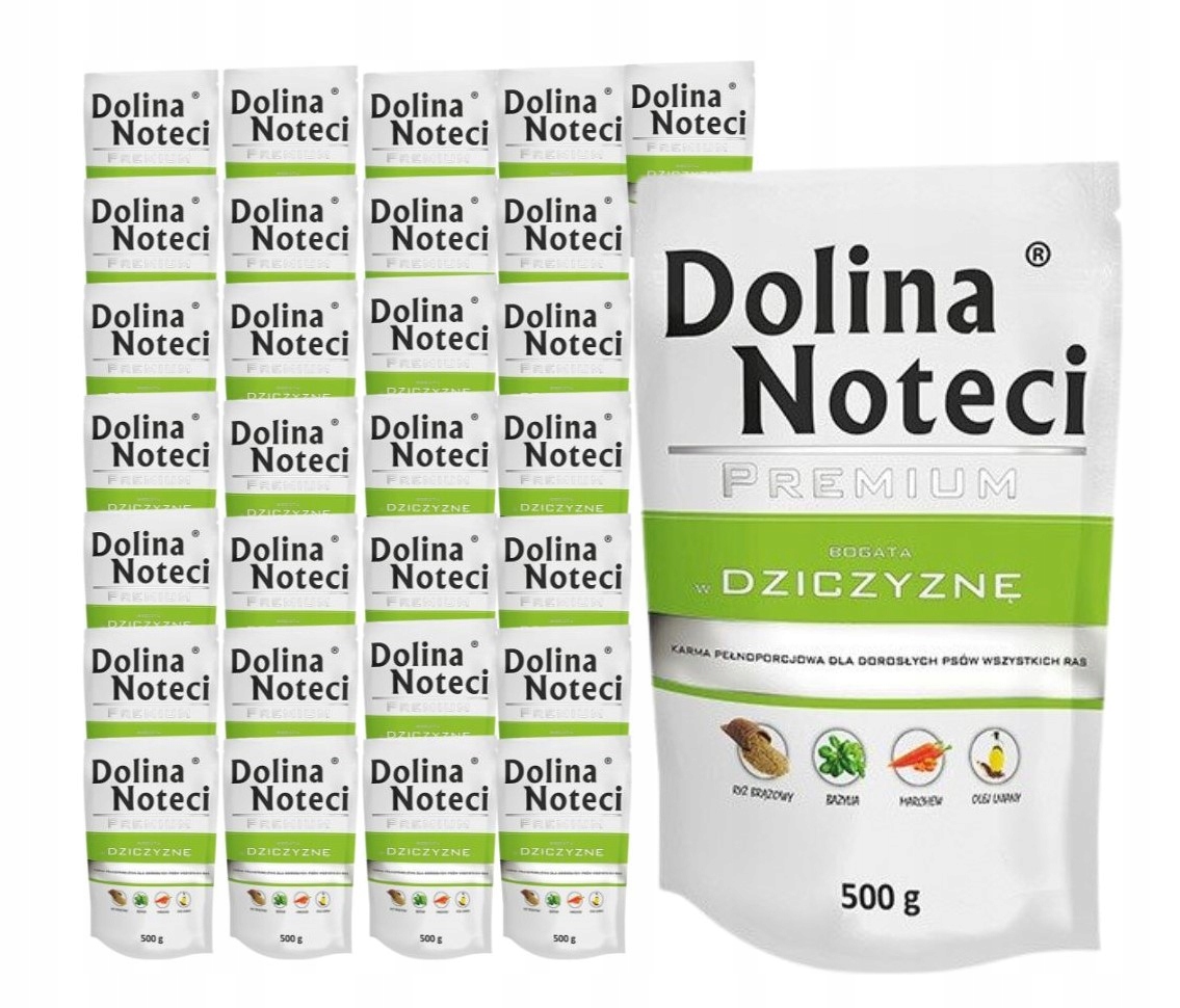 Levně Dolina Noteci Premium vlhké krmivo pro psy bohaté na zvěřinu 30x500g
