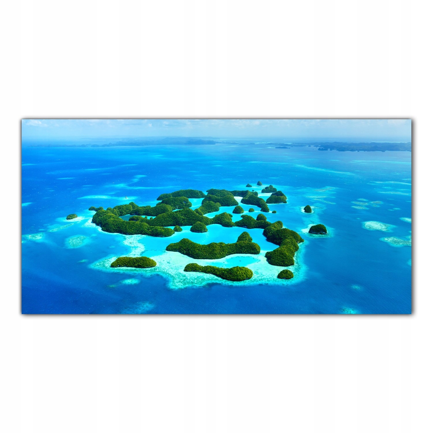 

Hartowany Obraz Szklany Palau Wyspa Morze 140x70